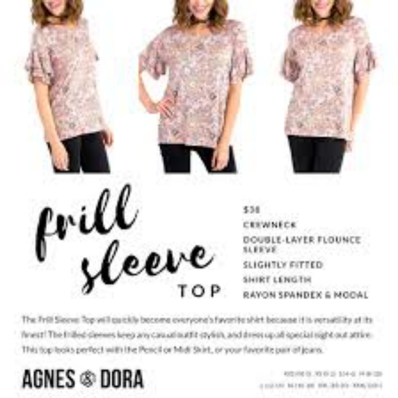Agnes & Dora Frill Sleeve - Picture 2 of 2